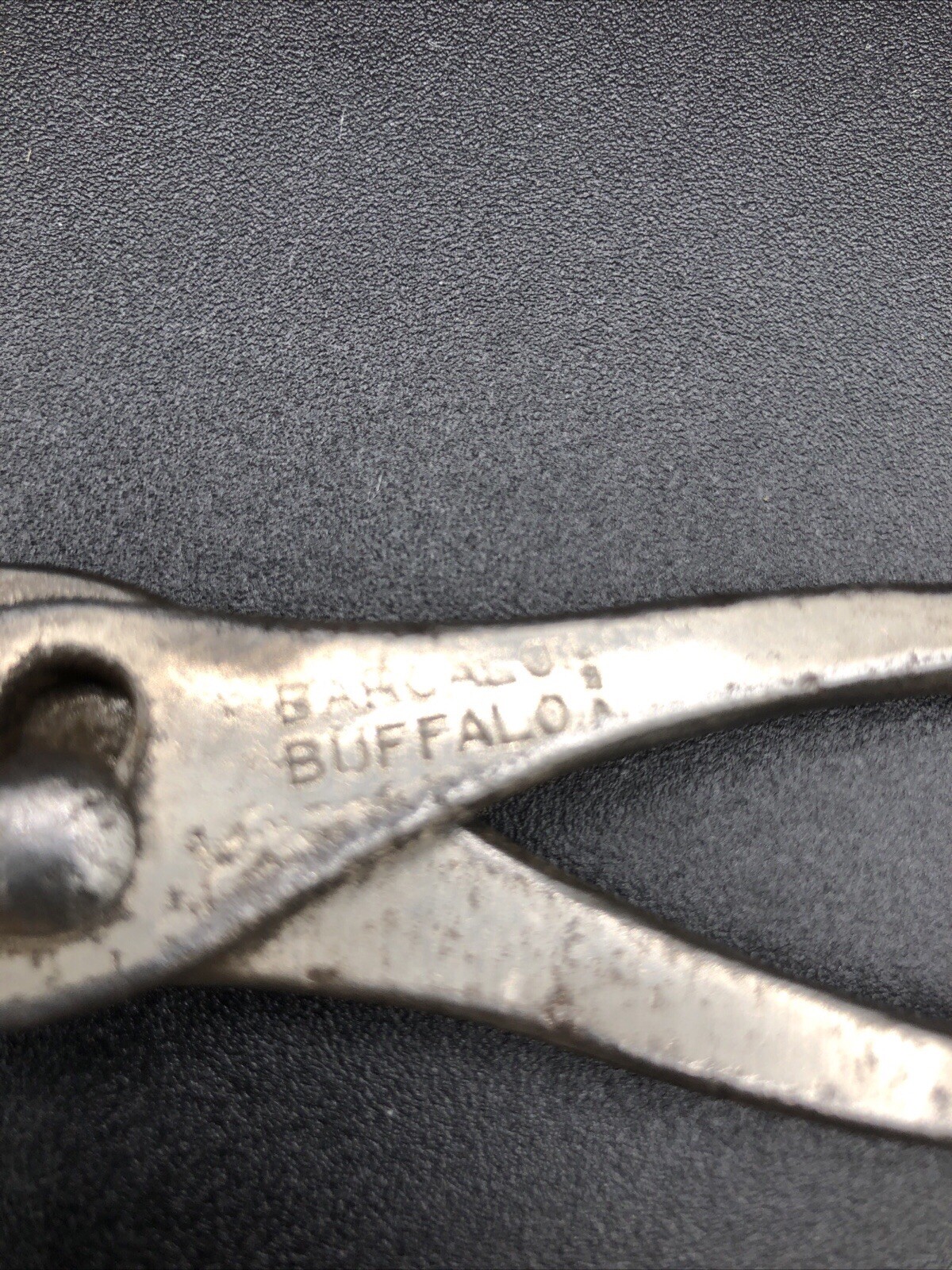 Vintage Barcalo Buffalo Tools 5-1/2″ Slip Joint Pliers Knurled Grips USA