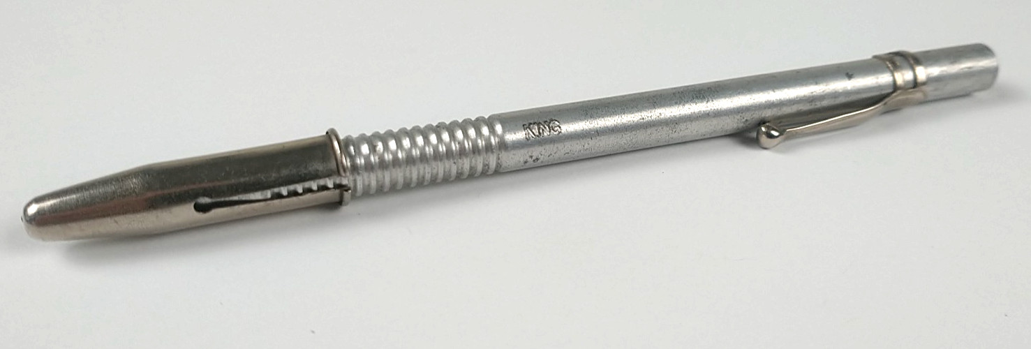 King Pocket Scriber w/ Cap Vintage Machinist Toolmaker Metalworking USA K1295