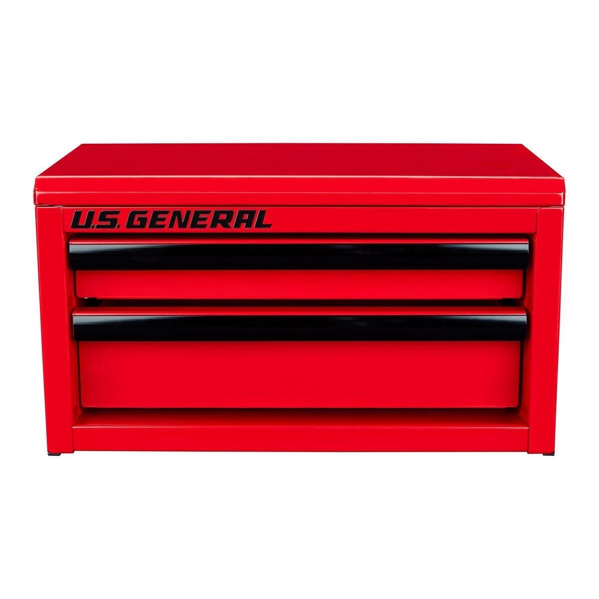 *NEW* U.S. GENERAL Mini Steel Toolbox, Red,*BRAND NEW IN THE BOX*