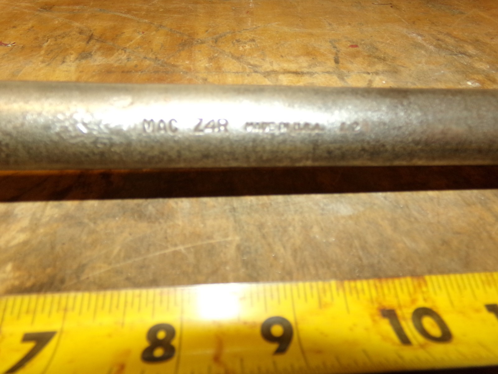 Vintage Mac Tools Z4r 3/4 Inch Ratchet 26 Inch Length Made In USA Works Great