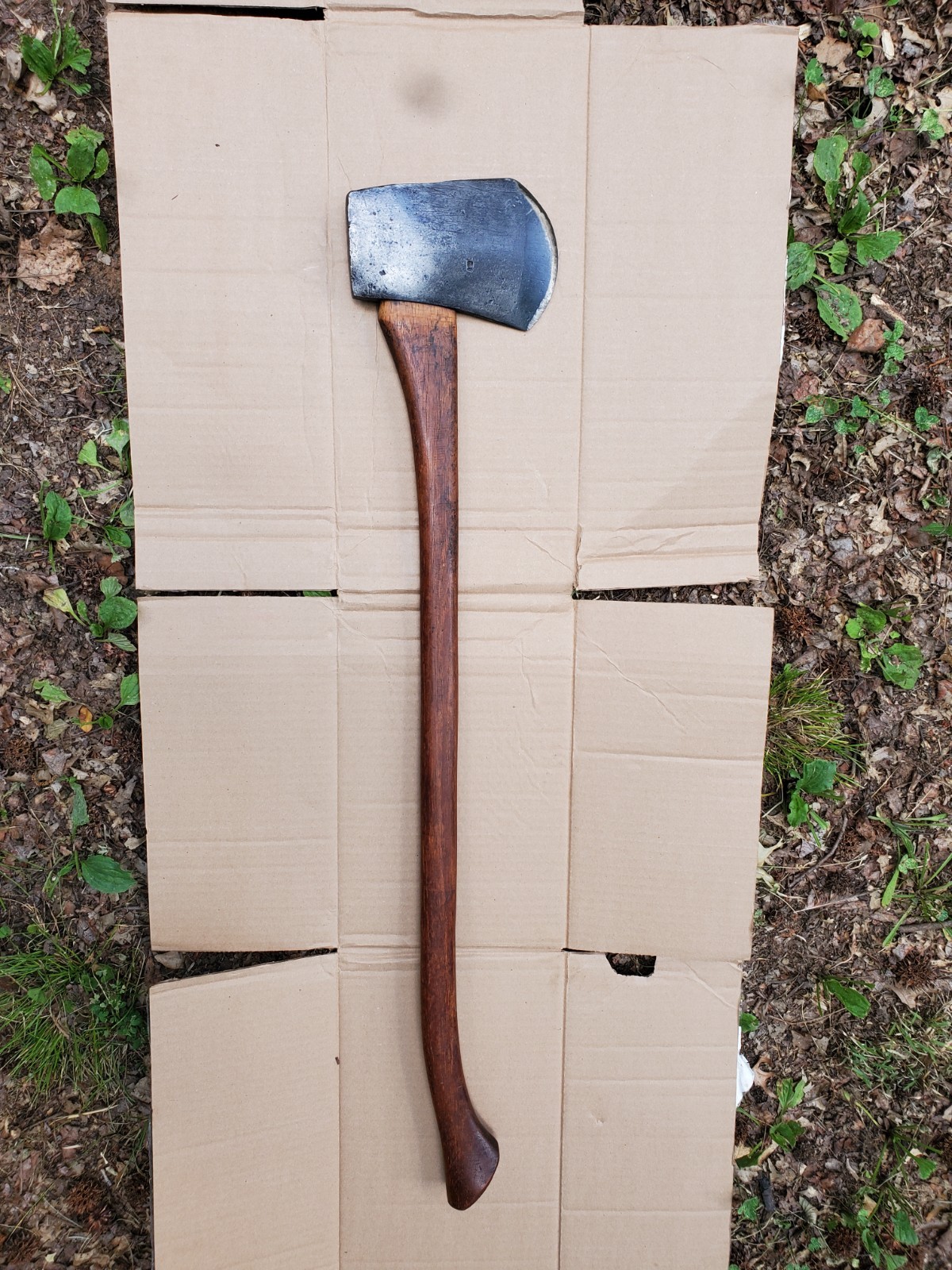 Civil War Era 1861 Douglas Axe Co. W HUNT,axe head,35 inch handle