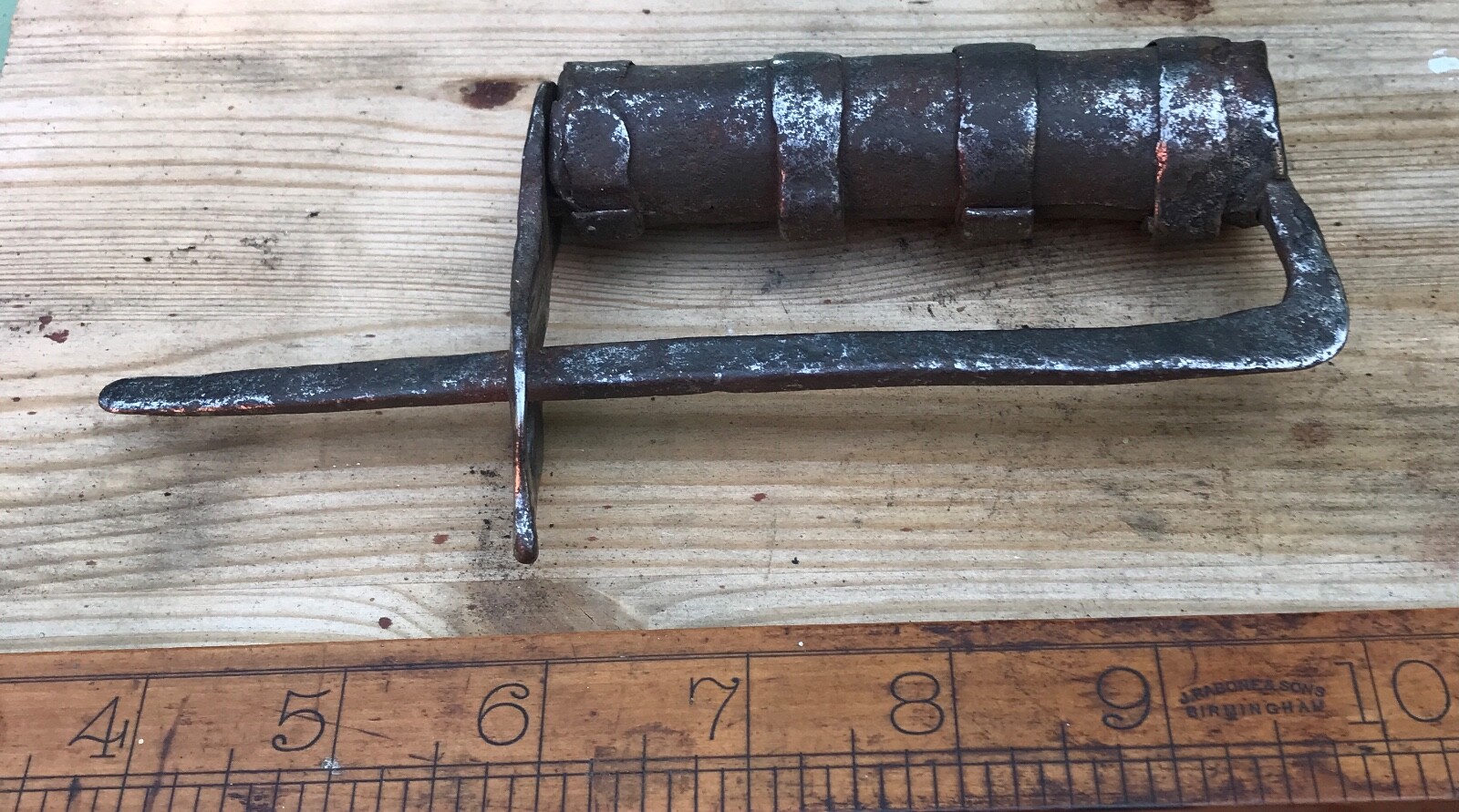 Vintage primitive Indian padlock – 18th/19th century?
