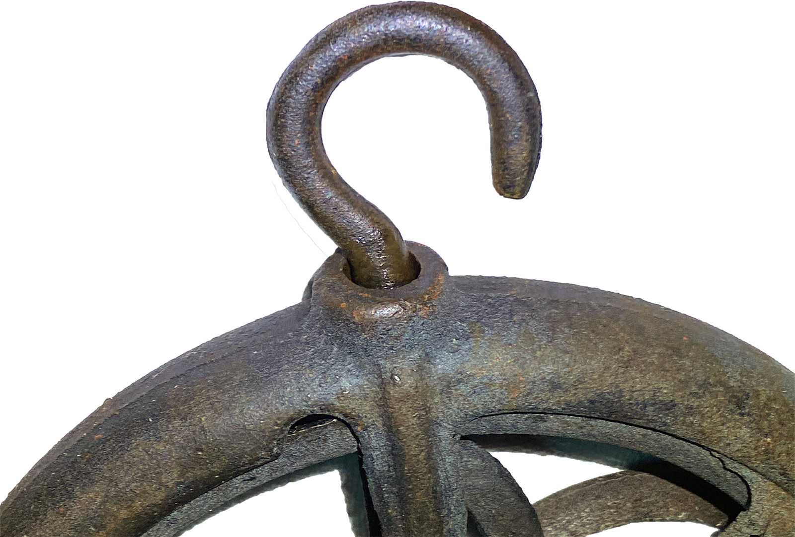 Vintage 9 Inch Cast Iron Barn Hay Pulley – 197