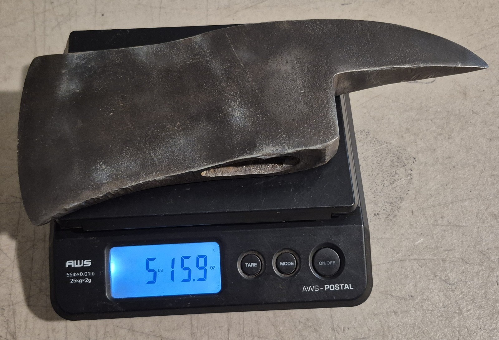 Mann Fireman’s Axe Head 6 LB Nice Shape Lewistown PA USA