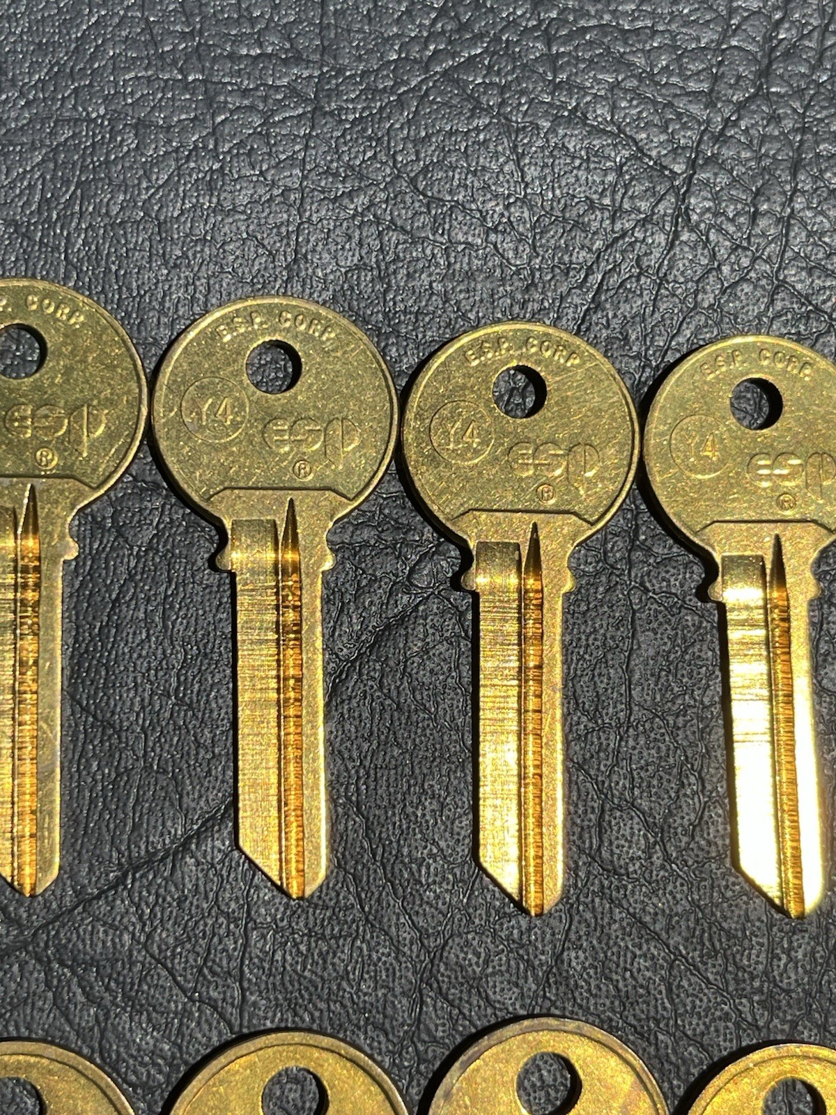 Key Blank ESP Y4 Curtis Y-4 998 Lot of 10 Pieces Uncut for Yale 111GMK Locks