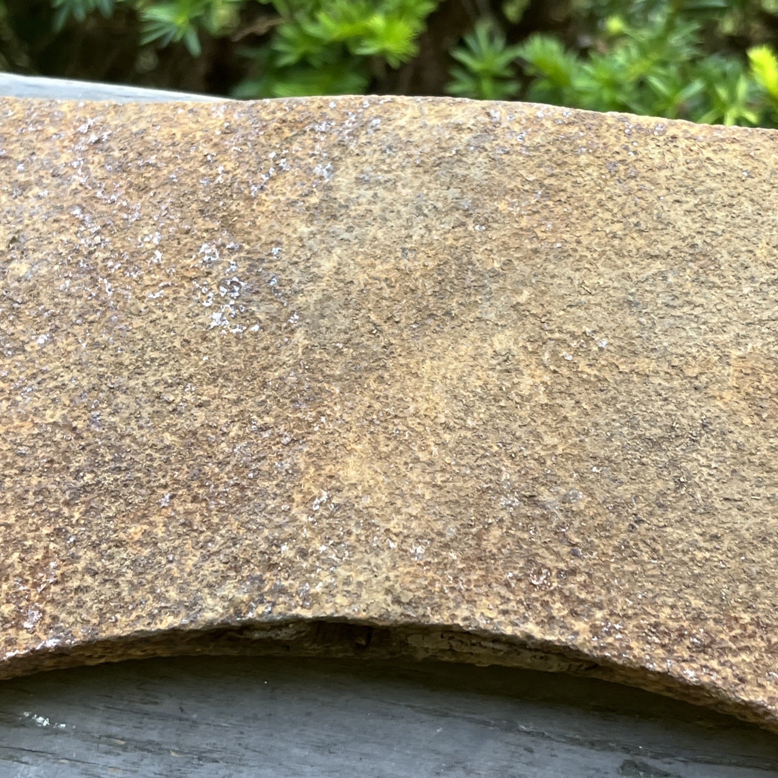Antique Old Rare 4 Lb Axe Head Double Bit Hand Tool Unknown Unmarked USA