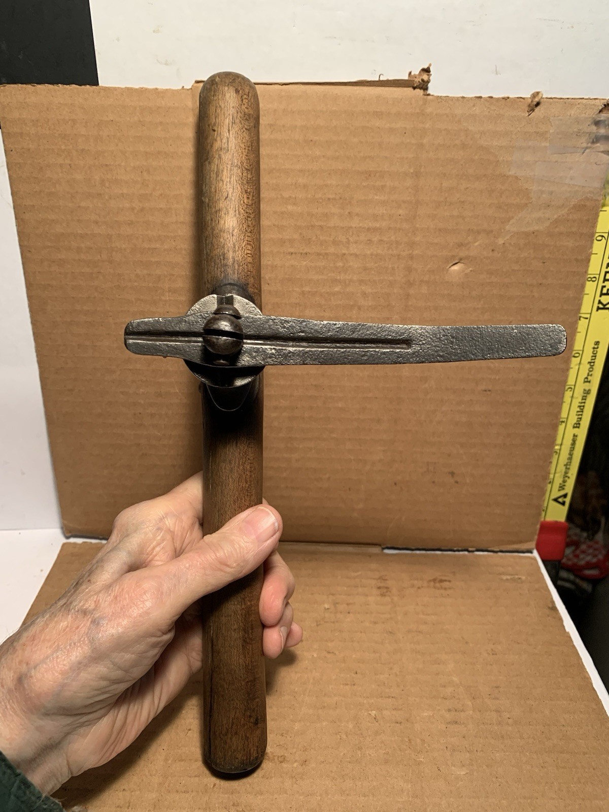 HAND LOGGERS WEST COAST STYLE REVERSIBLE CROSSCUT SAW FALLING BUCKING HANDLE