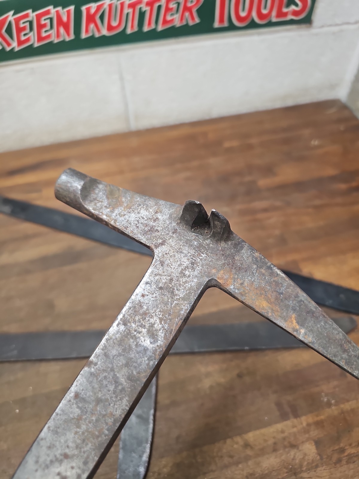#2- Set of Antique Slater’s Slate Roofing Tools – Hammer, Ripper, Anvil