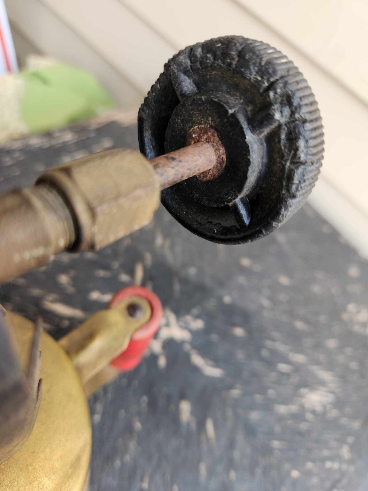 O. Bernz Brass Blowtorch. Brass Burner, Tank & Ext. Pump Components.