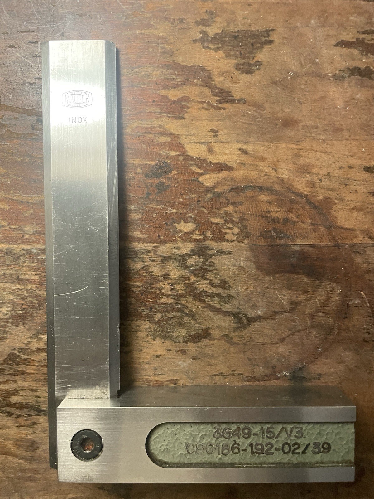 Rare 6” Precision Square. Made By Mauser In Germany! In very good condition.