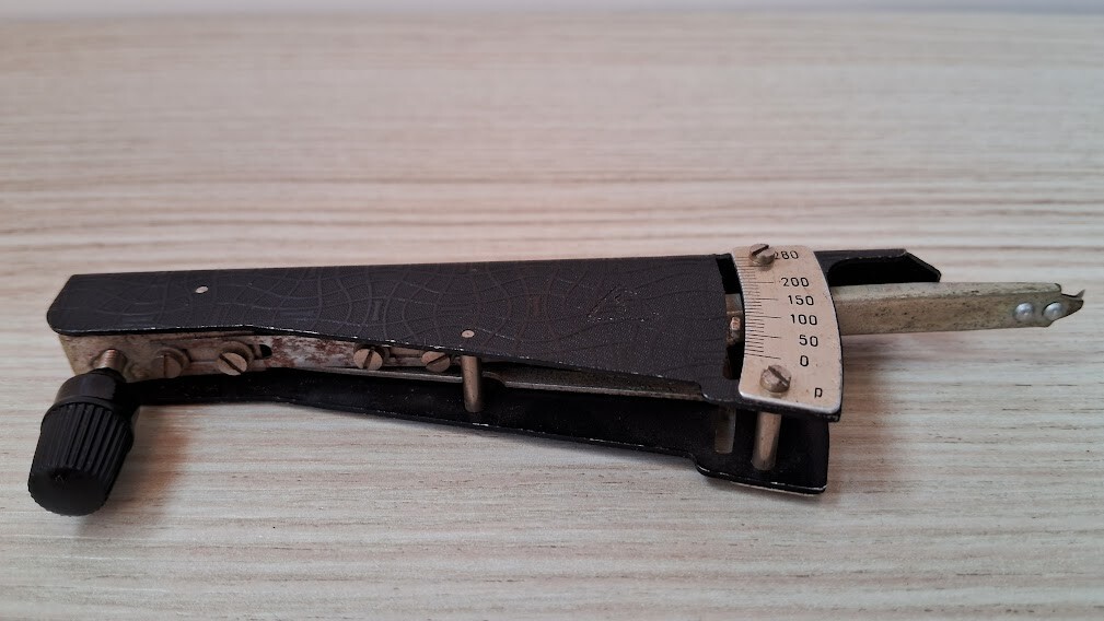 Vintage Grammeter Tensiometer Mechanical 0-280g Tension Gauge Russian USSR 80s
