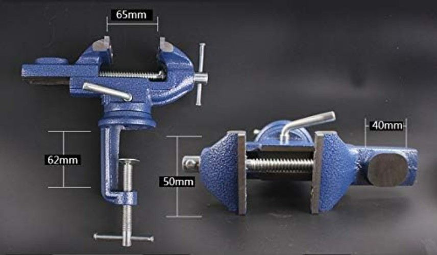 Home Vise Clamp-On Vise，2.5″