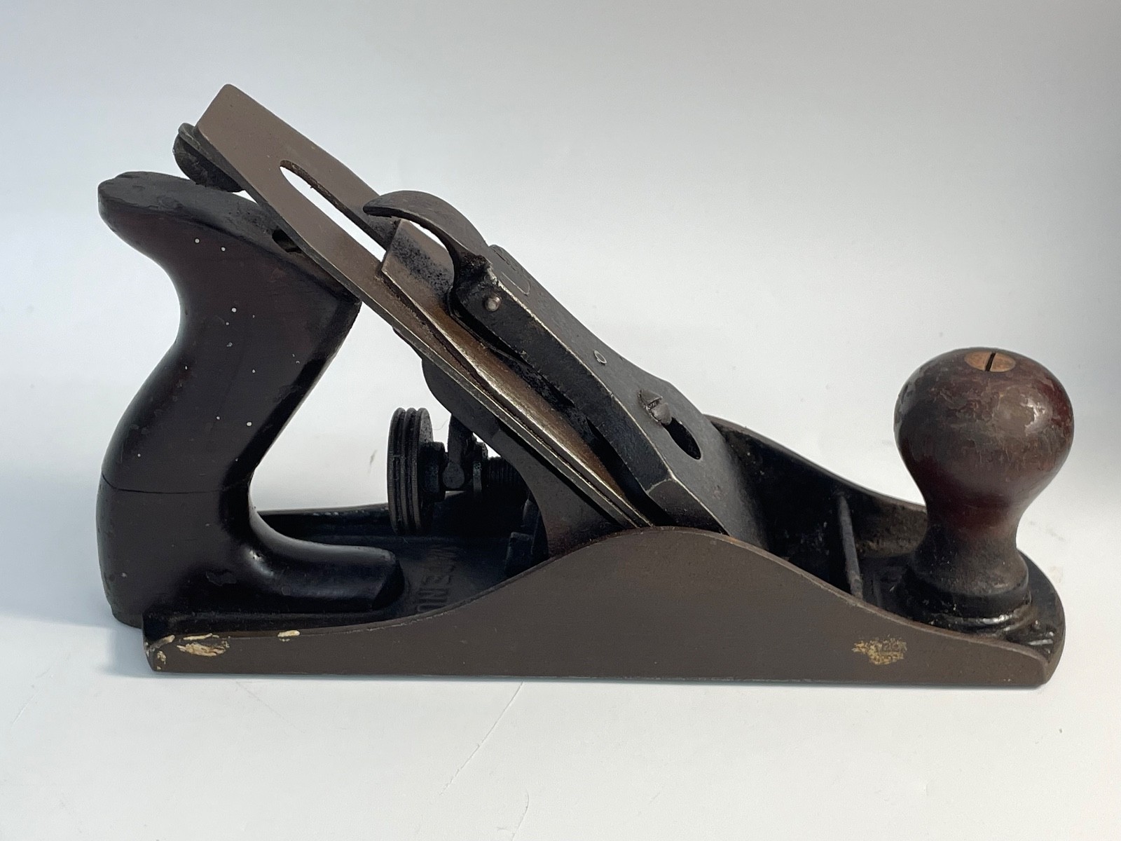 Vintage Made in USA Wood Smoothing Hand Plane 9.5″ Flat Bottom