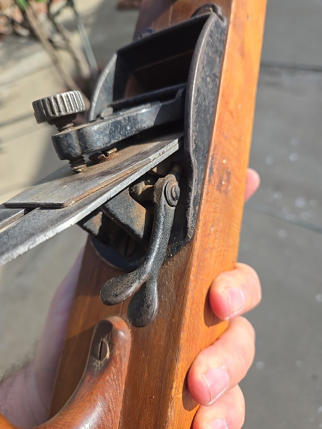 Vintage Stanley Liberty Bell “76” Wooden 15″ Wood Plane.