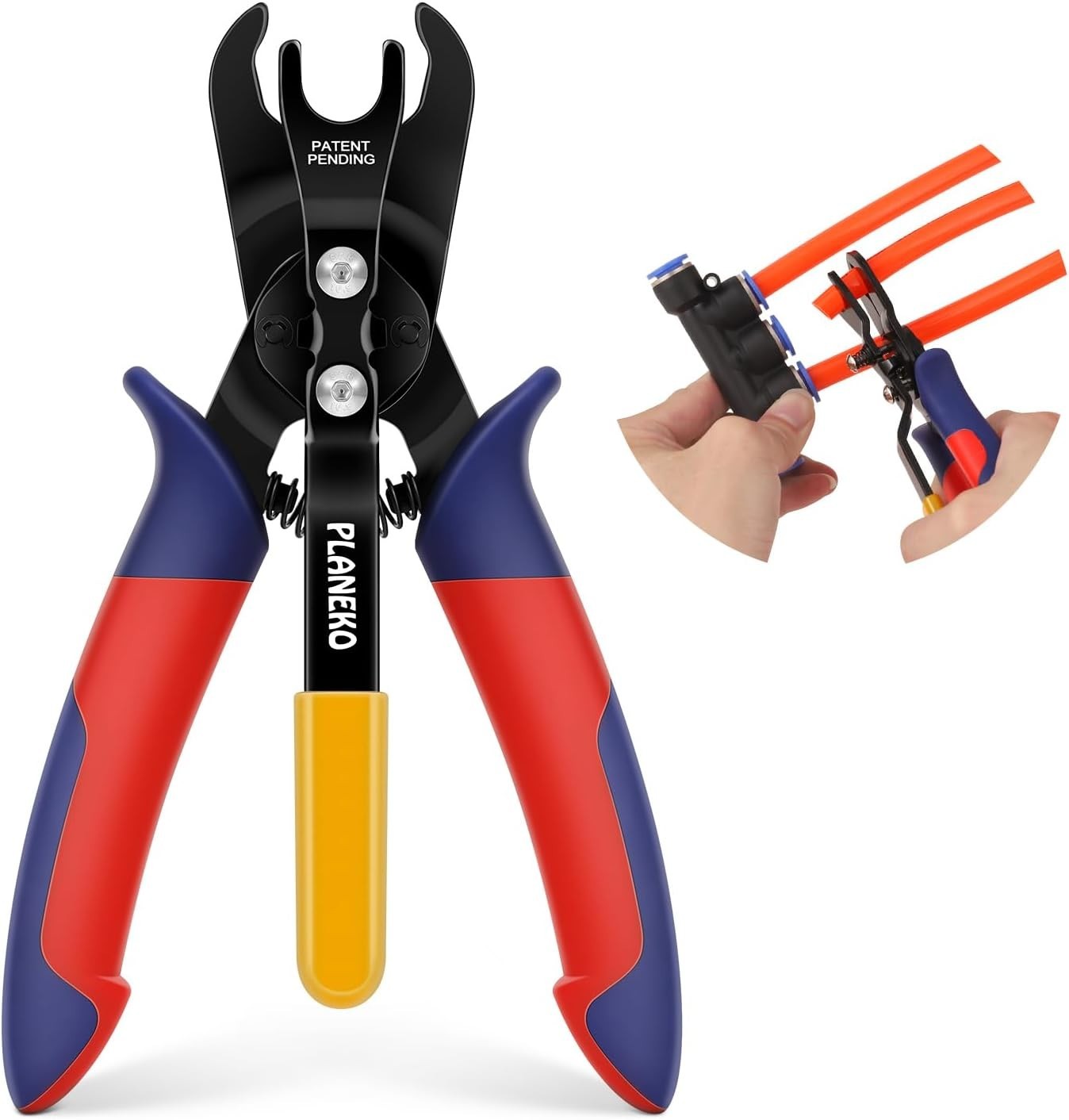 Air Line Pliers Push to Connect Fitting Disconnect Tool for 3/8″ 1/2″ Pneumatic