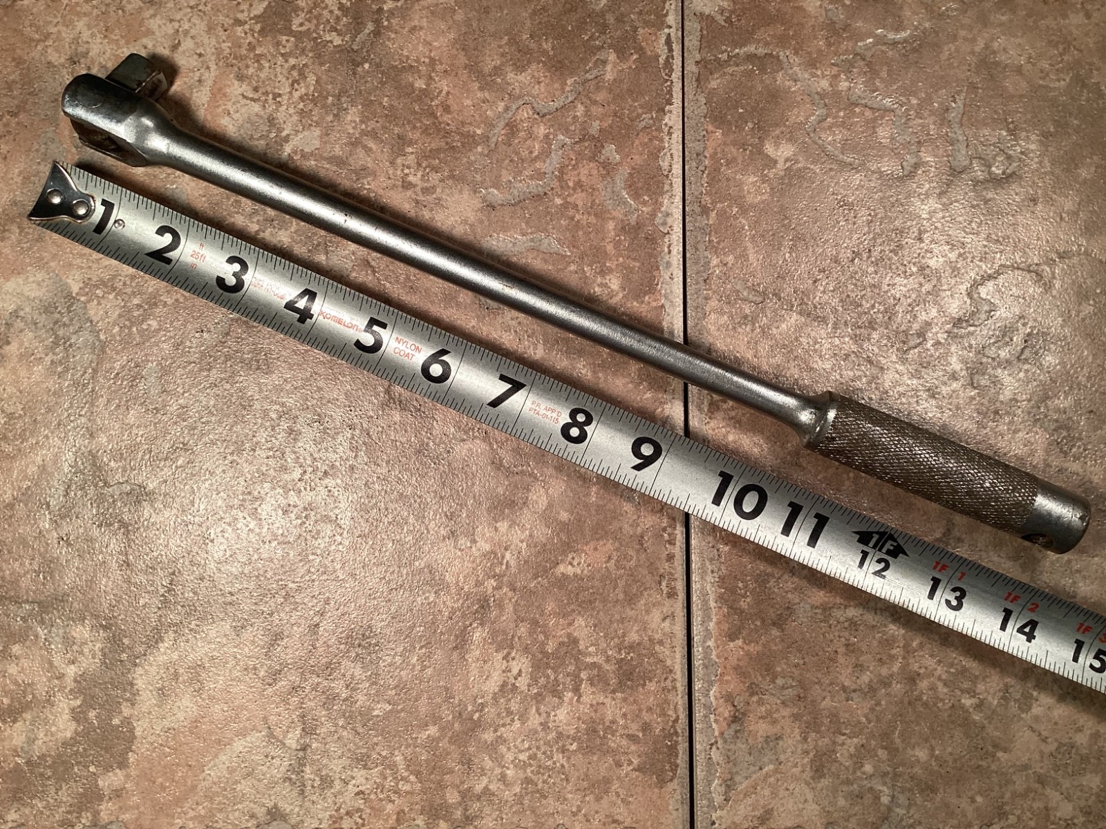 Vintage Husky Flex Head Breaker Bar 1/2″ Drive #CS 57 Heavy Duty 14″ Length USA