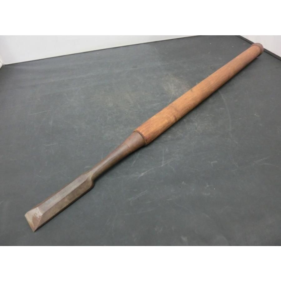 Tachibana Sakon Tsuki Nomi 8 Bu Japanese Chisel 59cm Used Rusty Carpenter Tool