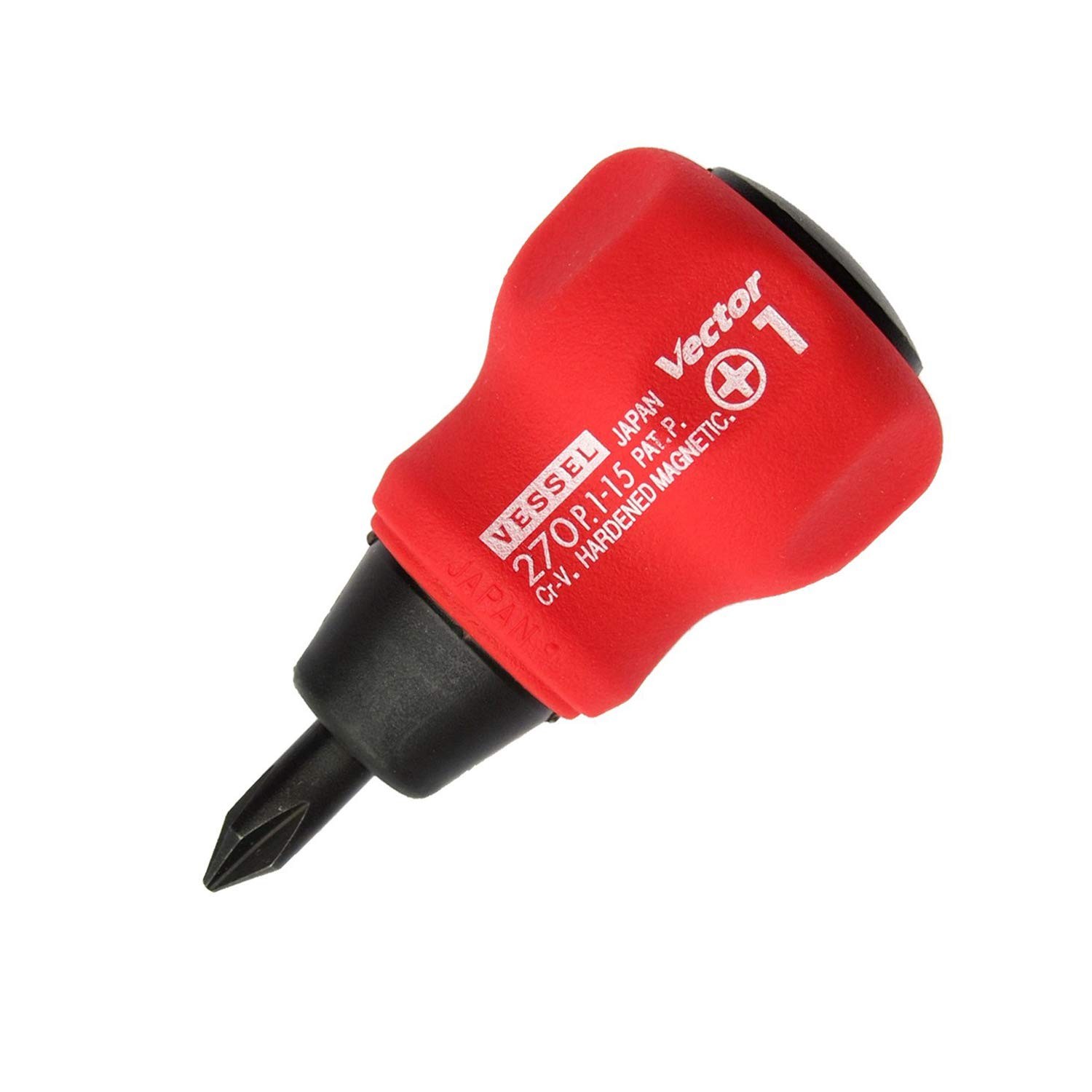 VESSEL Vector Stubby Driver +1×15 B-270
