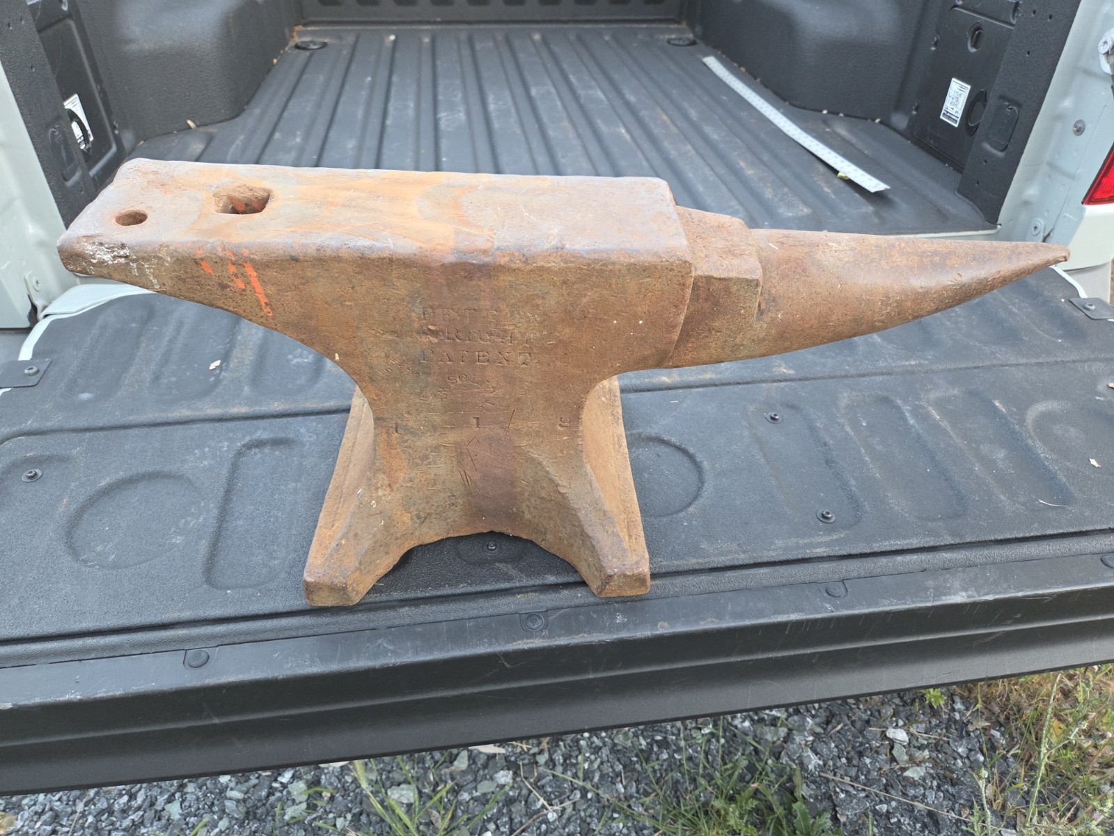 Peter Wright Anvil (OTS/JSF6) 146 lbs 26×10.5×10″ British Blacksmithing 1-1-9