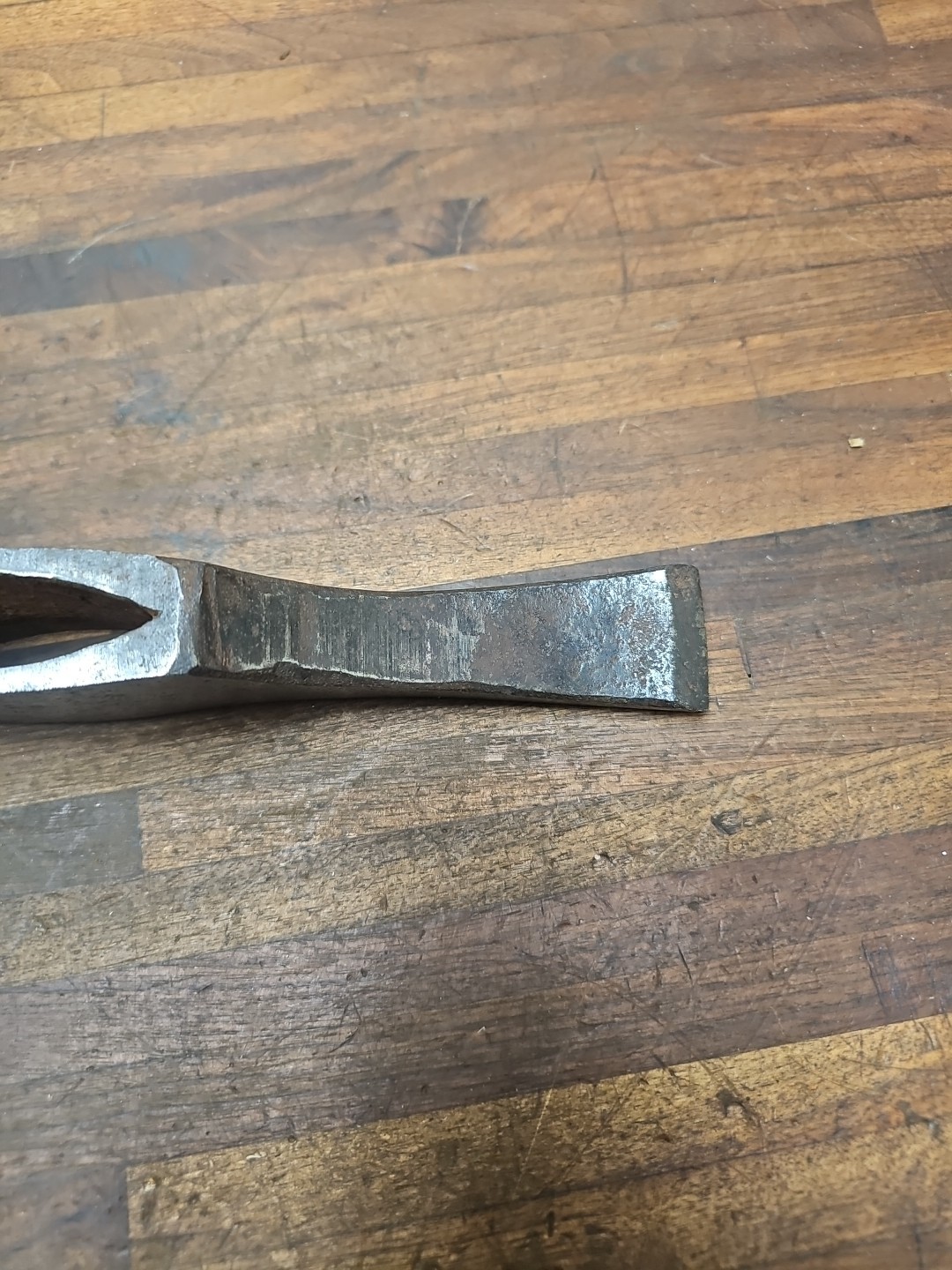 E29- Rare Antique WARREN Undercutter/Chainsaw Logging Axe Head 4 lb 8 oz