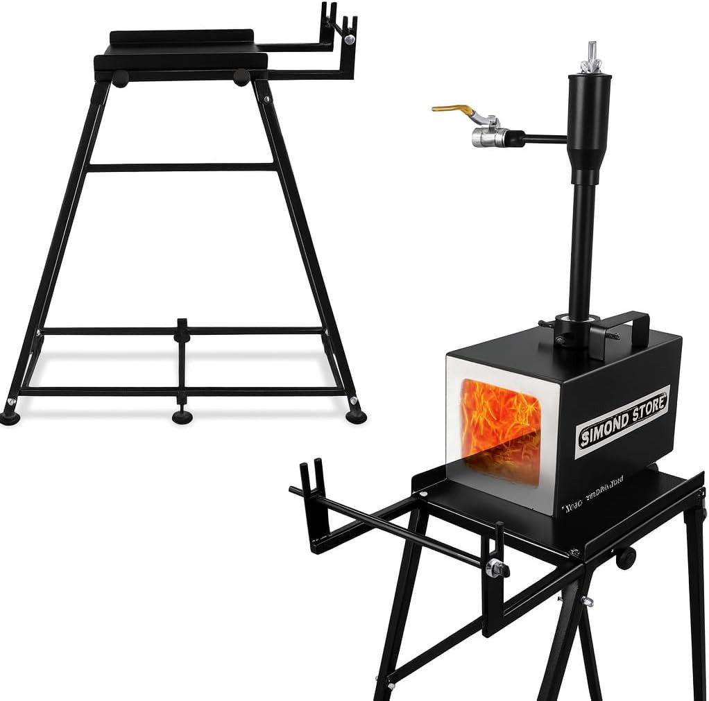 SIMOND STORE Propane Forge Stand – Compatible with All Single Burner Blacksmith