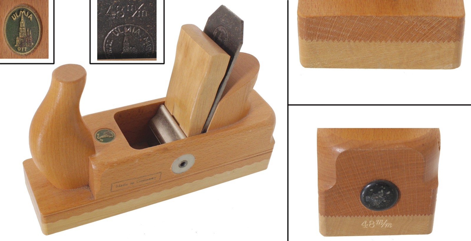 Founder’s Grade “Ulmia” 48mm “Toothing” Plane for Veneer Work – mjdtoolparts