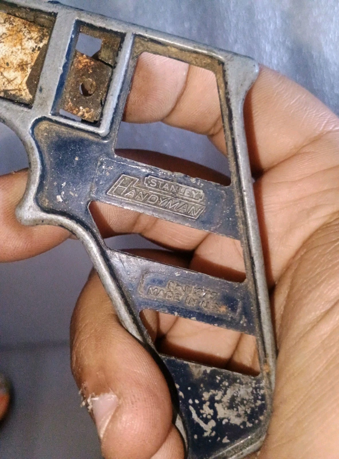 Vintage Stanley Handyman Keyhole Saw No H1275 w 2 Blades Ex Condition