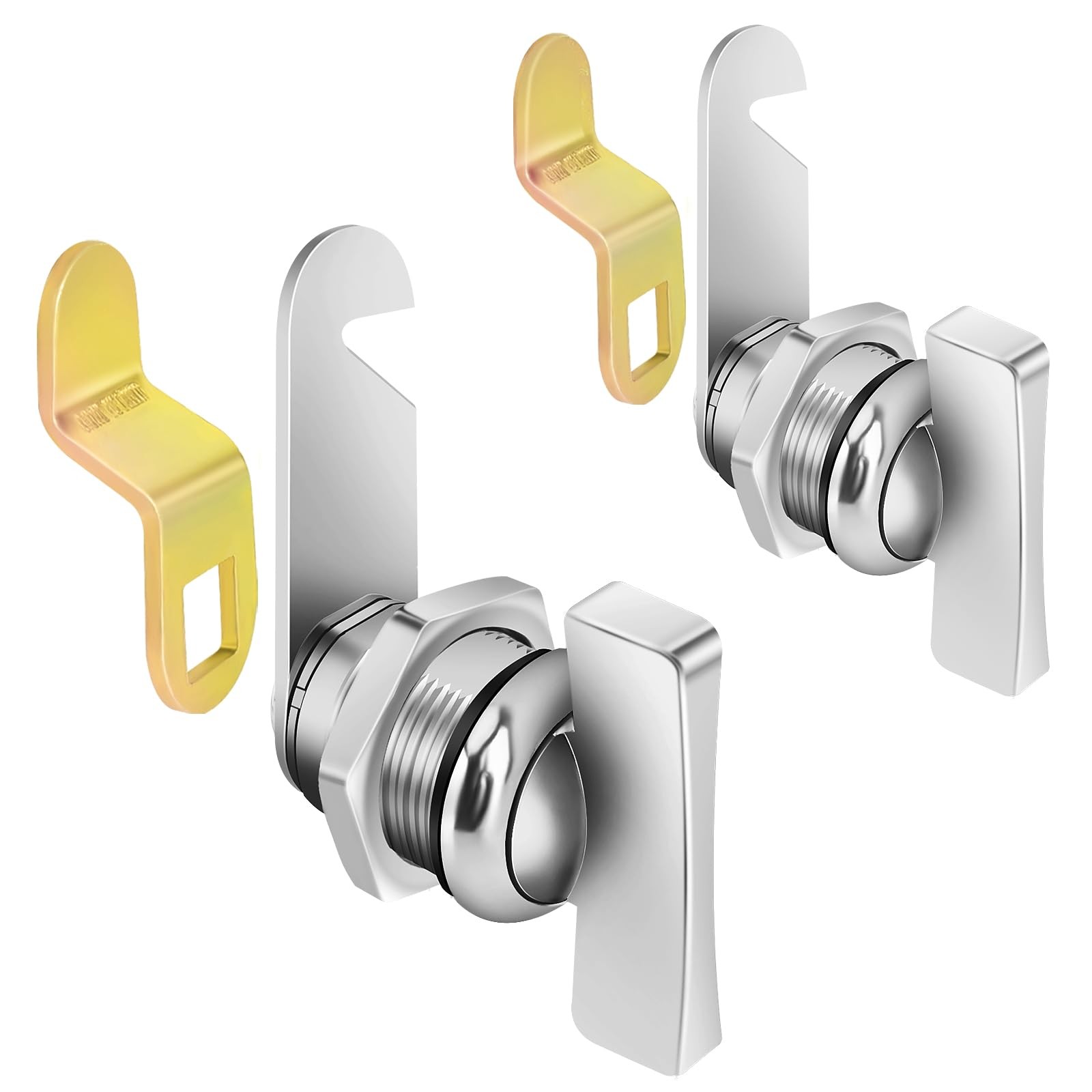 Sartatue Cam Lock Thumb Operated Cabinet Locks, 7/8″ Cylinder Fits on 9/16” …