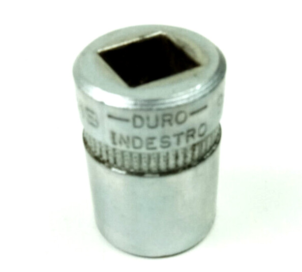 Duro Indestro 9/16″ 12 Point Shallow Chrome Socket 3/8″ Drive 6218 USA Vintage