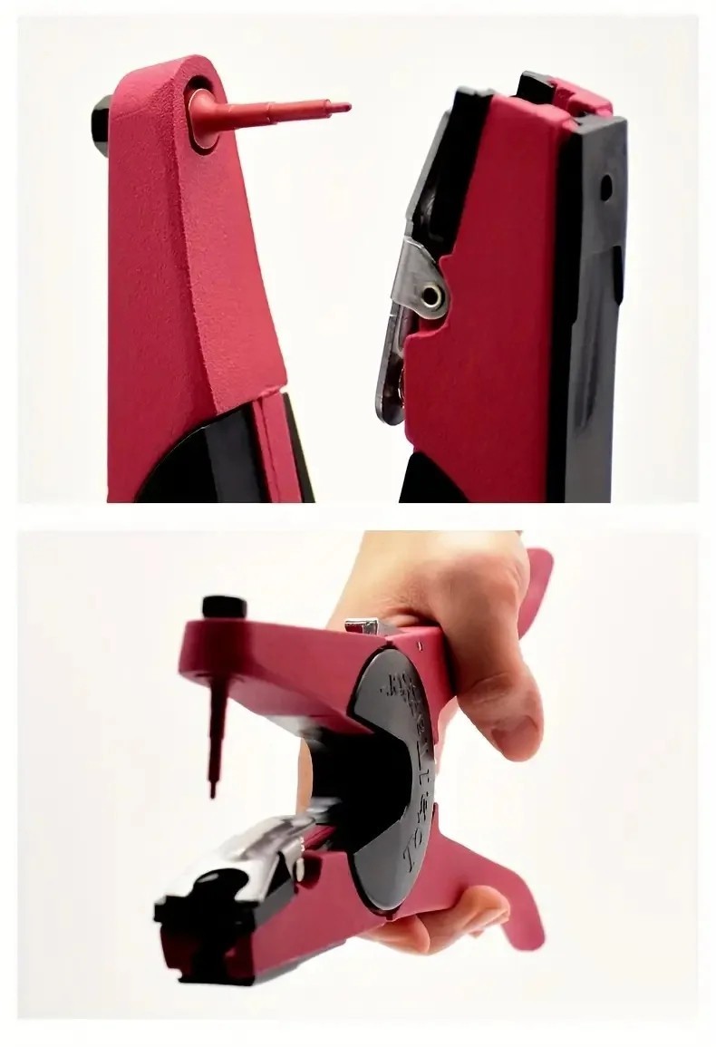 Livestock Ear Tag Pliers Animal Tag Applicator Tool for Cattle.