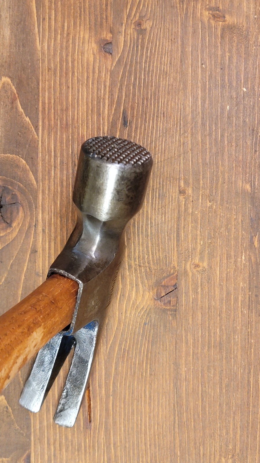 Vintage Vaughan 505M Straight Claw Hammer 24 oz. USA Milled Face Construction