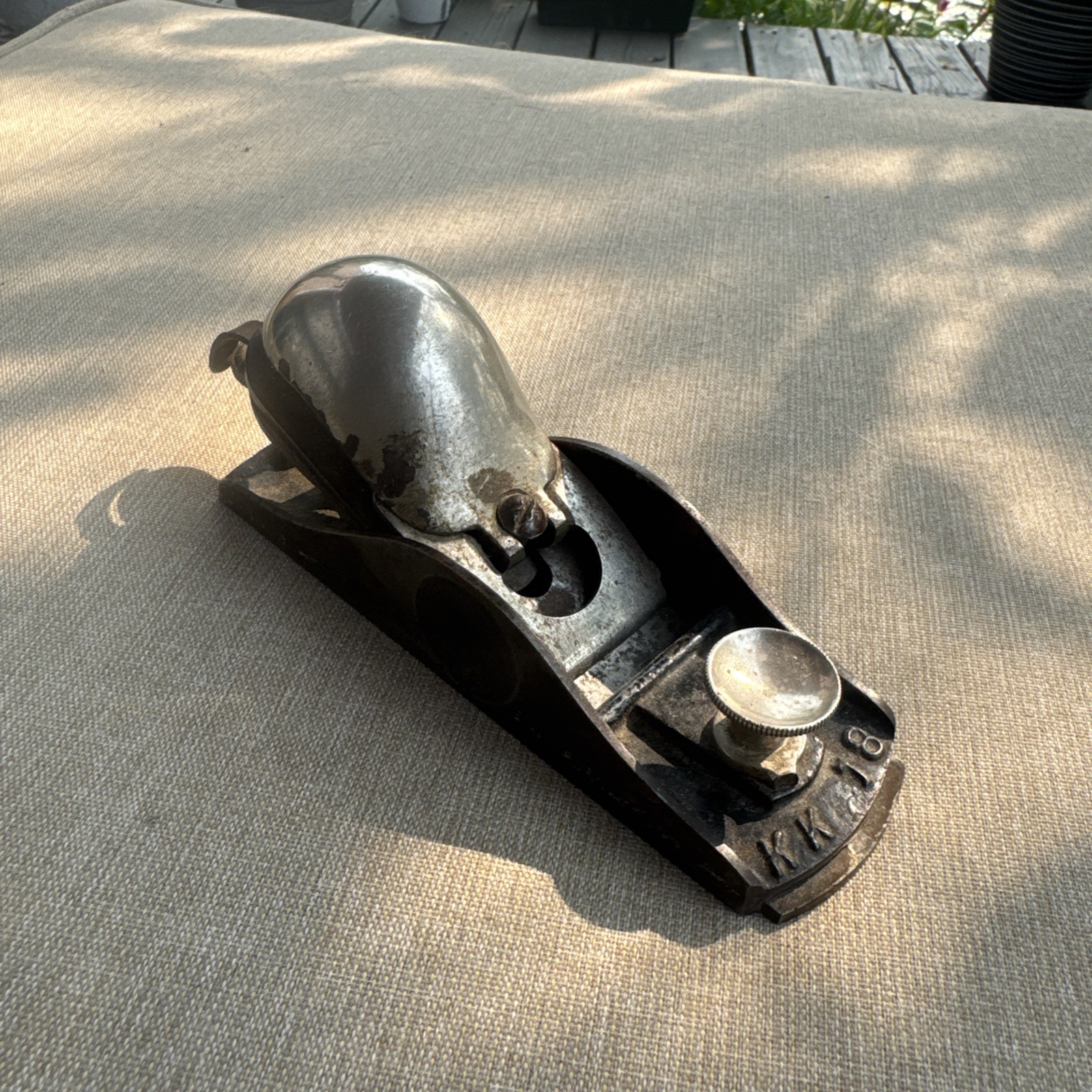 Keen Kutter KK18 Block Plane Original KK Iron Adjustable Vintage Tool