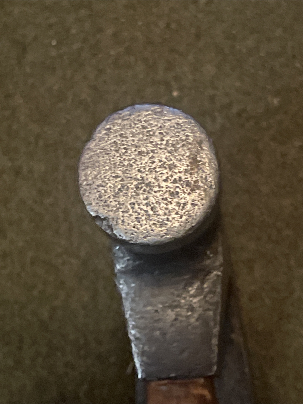 Antique Vintage Cheney Ball Bearing Nail Holding Claw Hammer w/ Original Handle