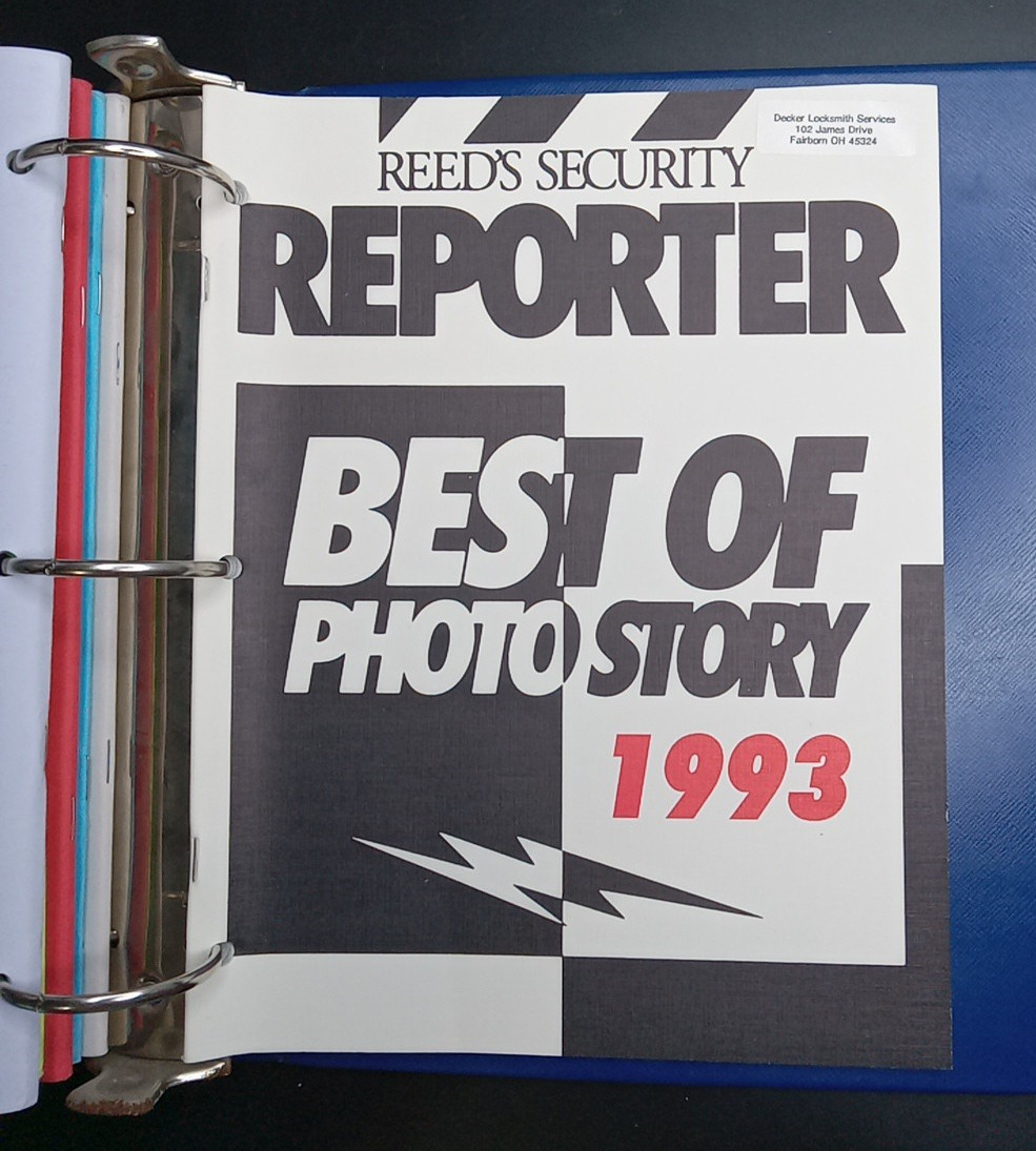 Hankman Series Hank Spicer 1-6 Reed’s Security Reporter Best 1993 Auto Locksmith