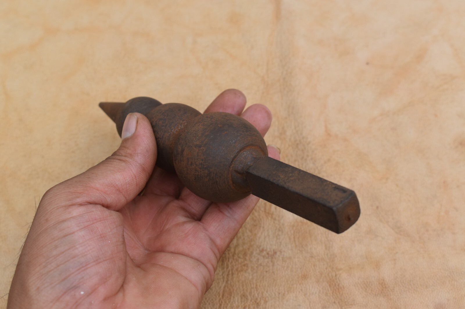 Blacksmith handmade iron silversmith tinsmith jewelry hardy ball stepped anvil