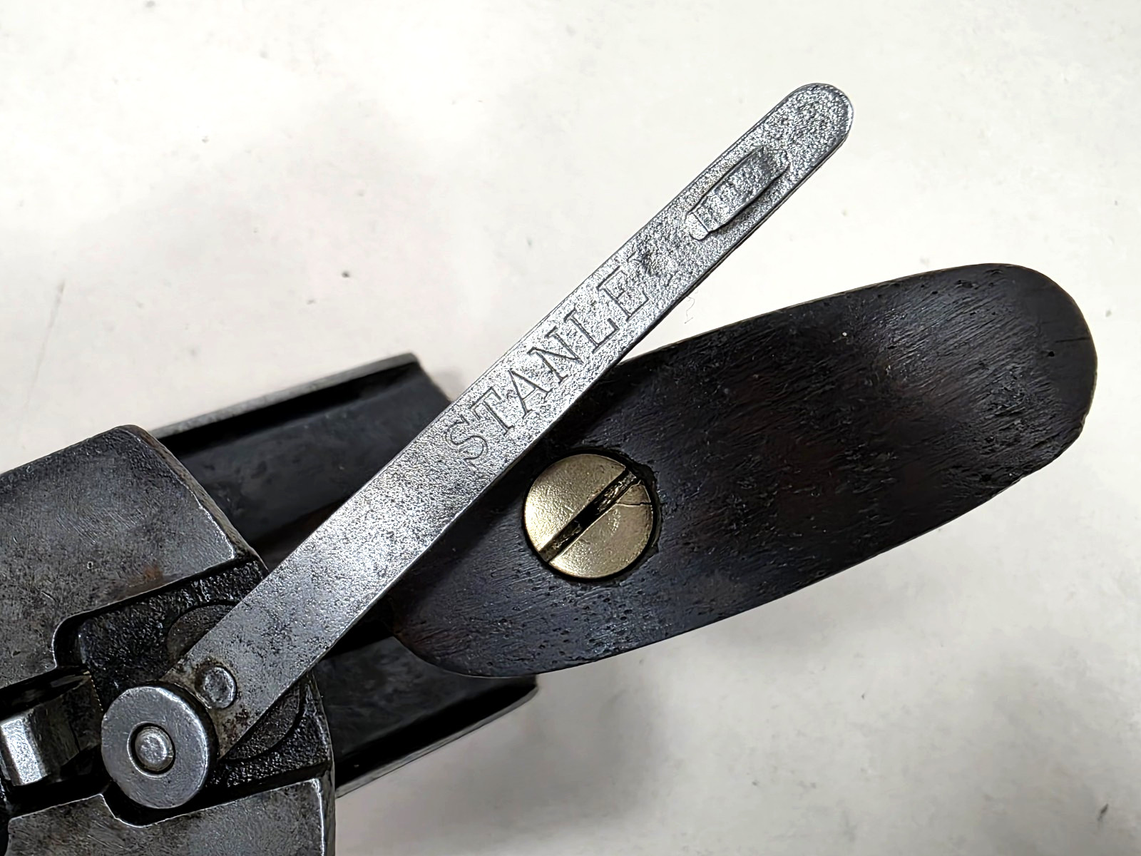 Vintage Stanley Bailey No 4 Corrugated Plane 4C Type 14 1929 -1930 Wood Planer