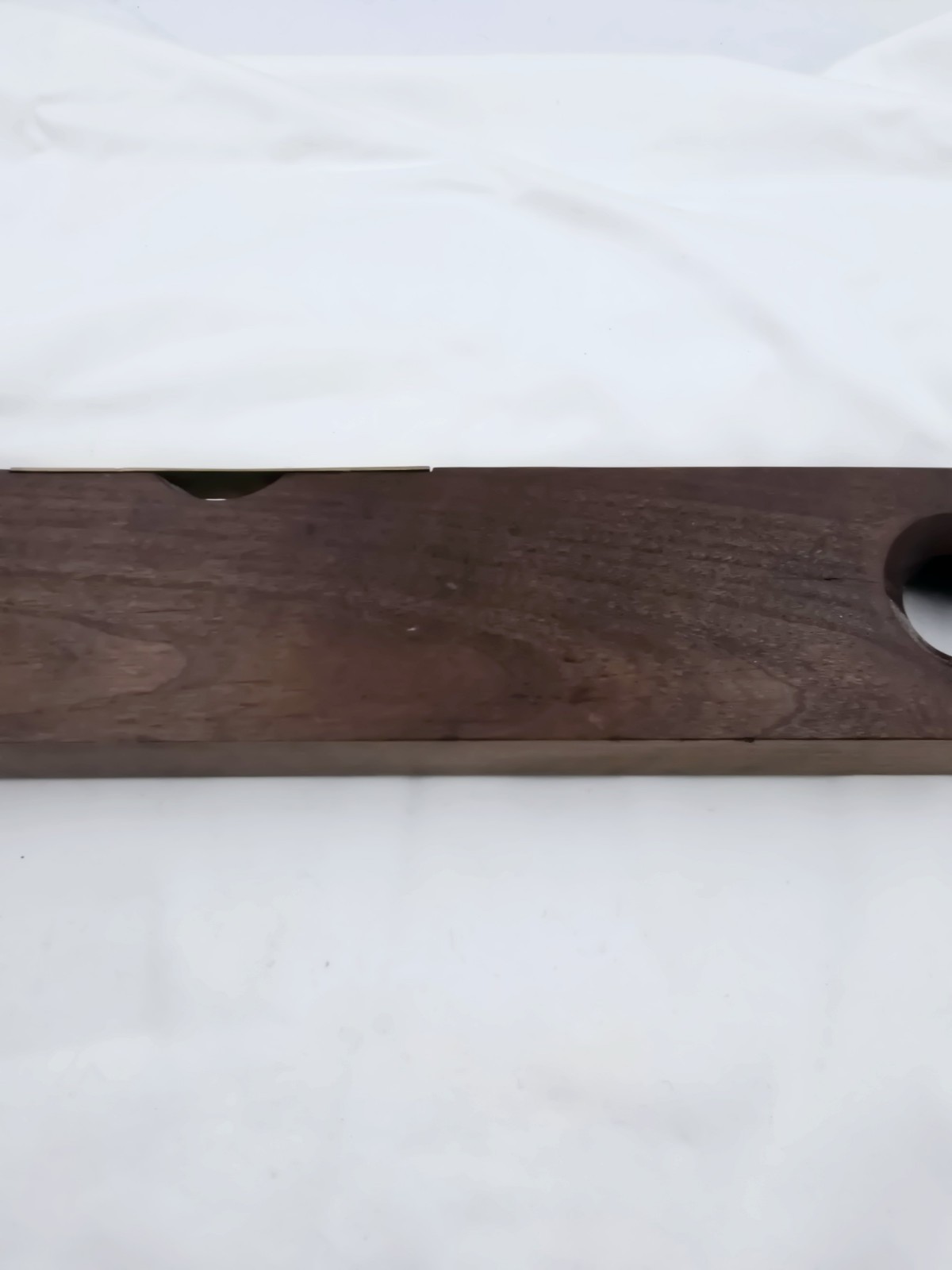 Antique Stanley Rule & Level 24″ Adjustable Wood & Brass Level 1872
