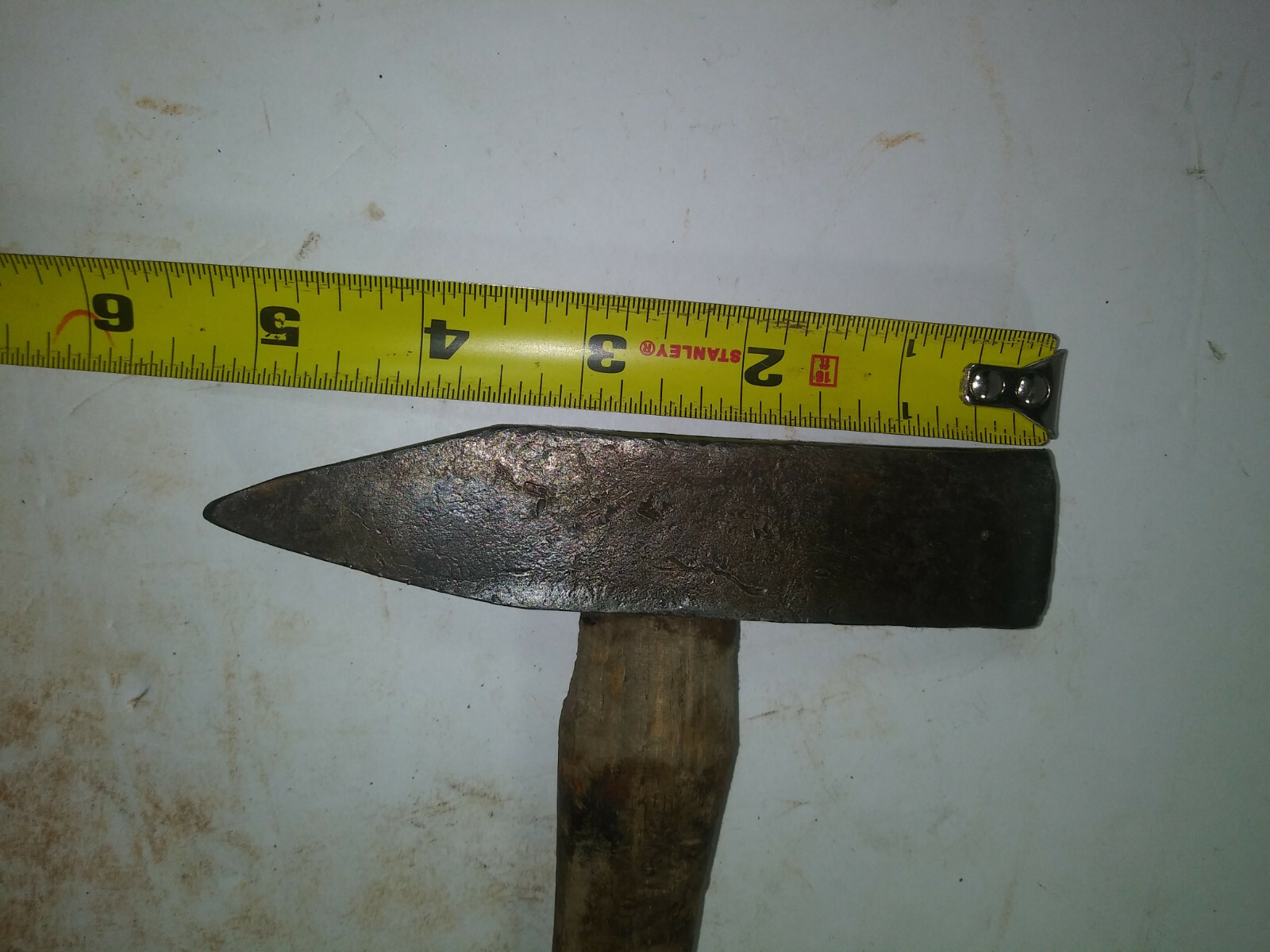 VINTAGE! LEETONIA TOOL CO., CROSS CUT, SAW FILERS, 1 POUND, CROSS FACE HAMMER