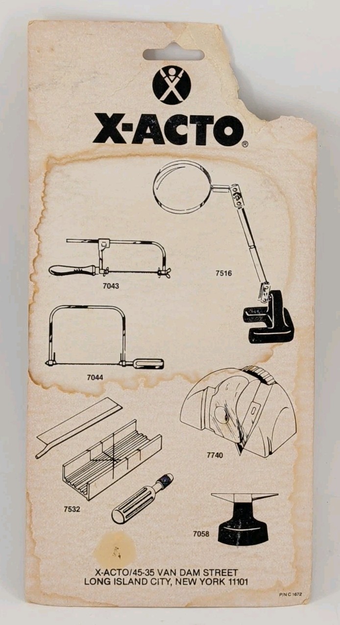 Vintage X-ACTO Contour Sanders Set #351 – Precision Detail Sanding Tools – USA