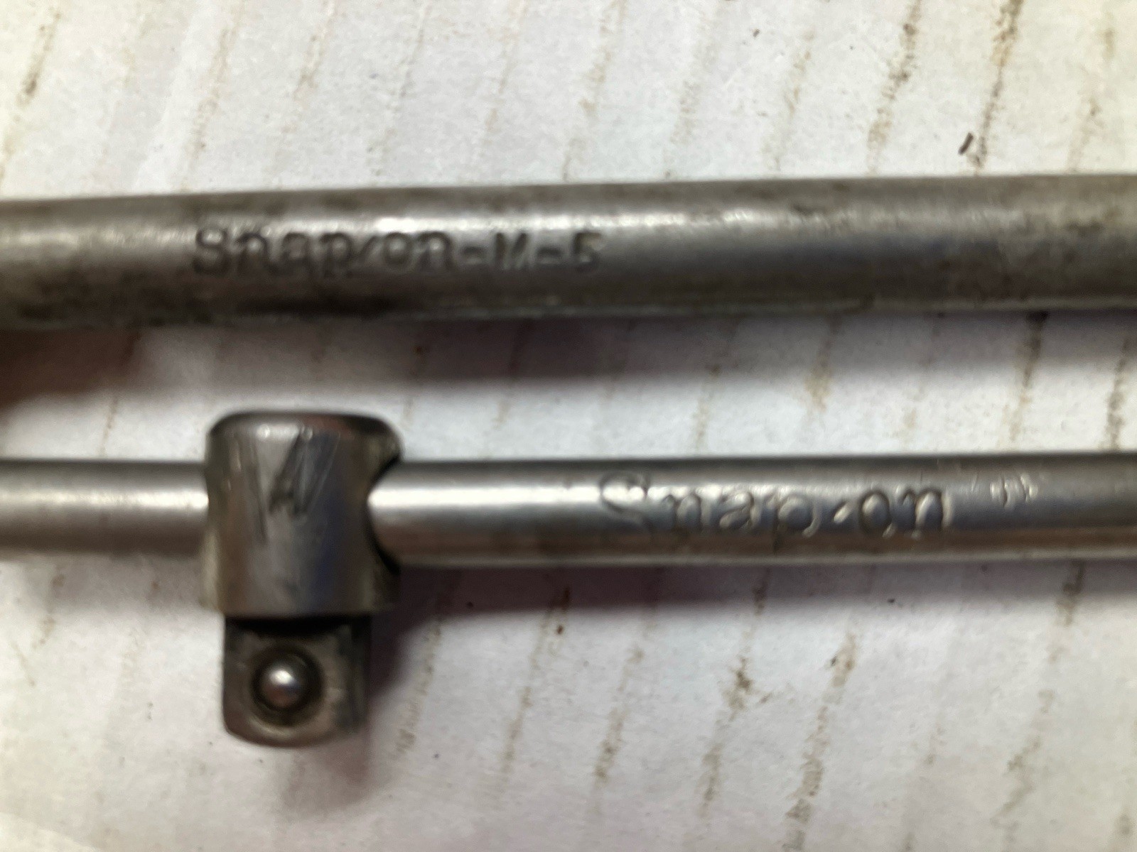 USED VINTAGE SNAP-On 9/32 Drive T-HANDLE / BREAKER BAR