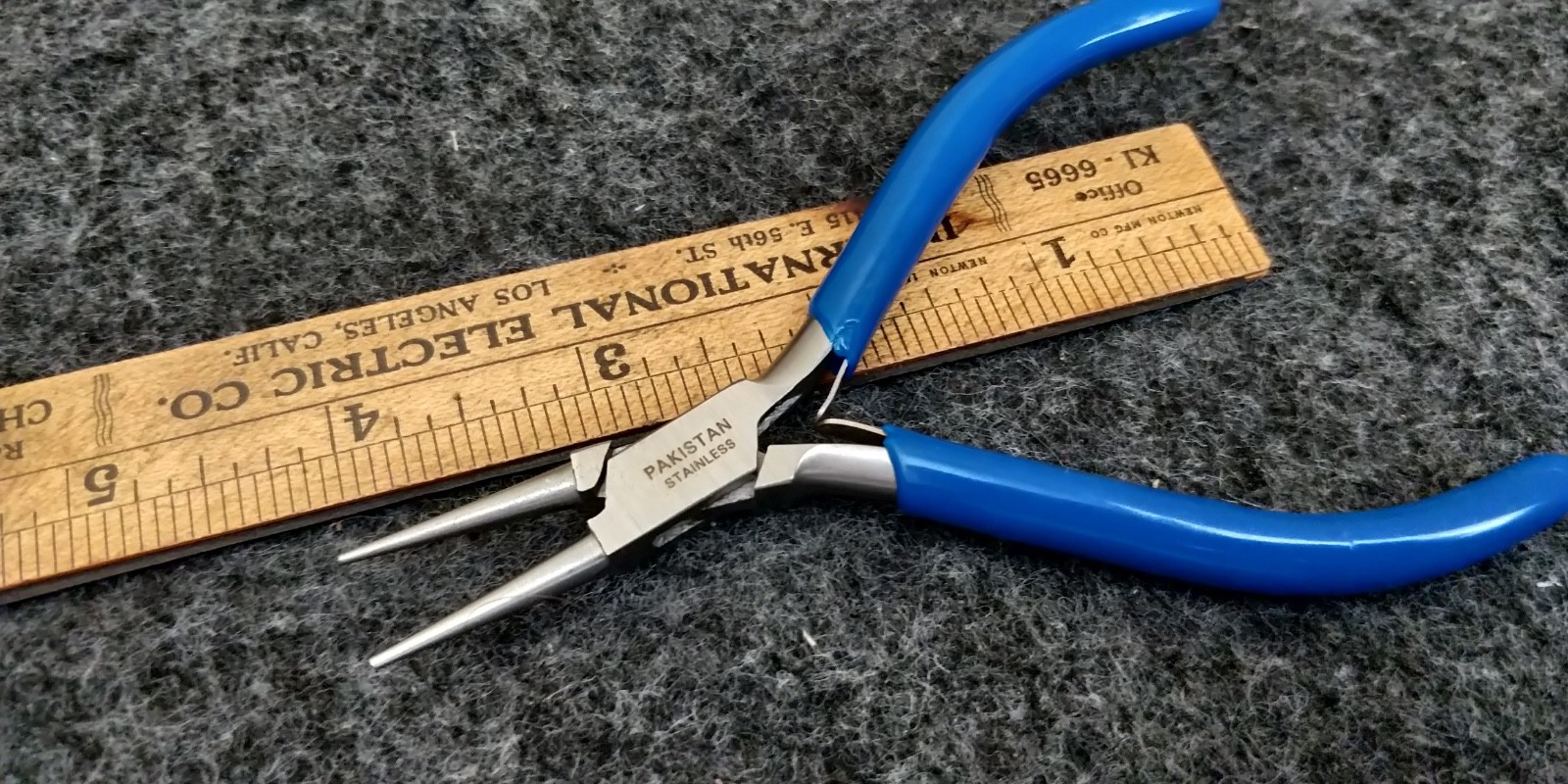 Round Nose pliers Wire Working Pliers Stainless with spring