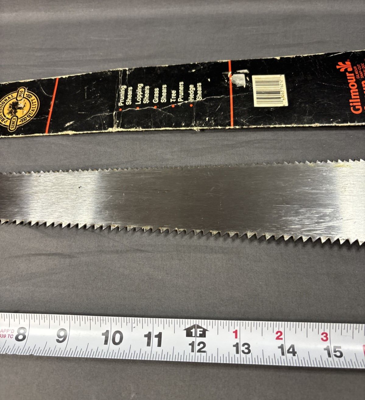 Vintage Snap Cut – Double Edge 18″ blade Pruning Saw – Seymour Smith & Son