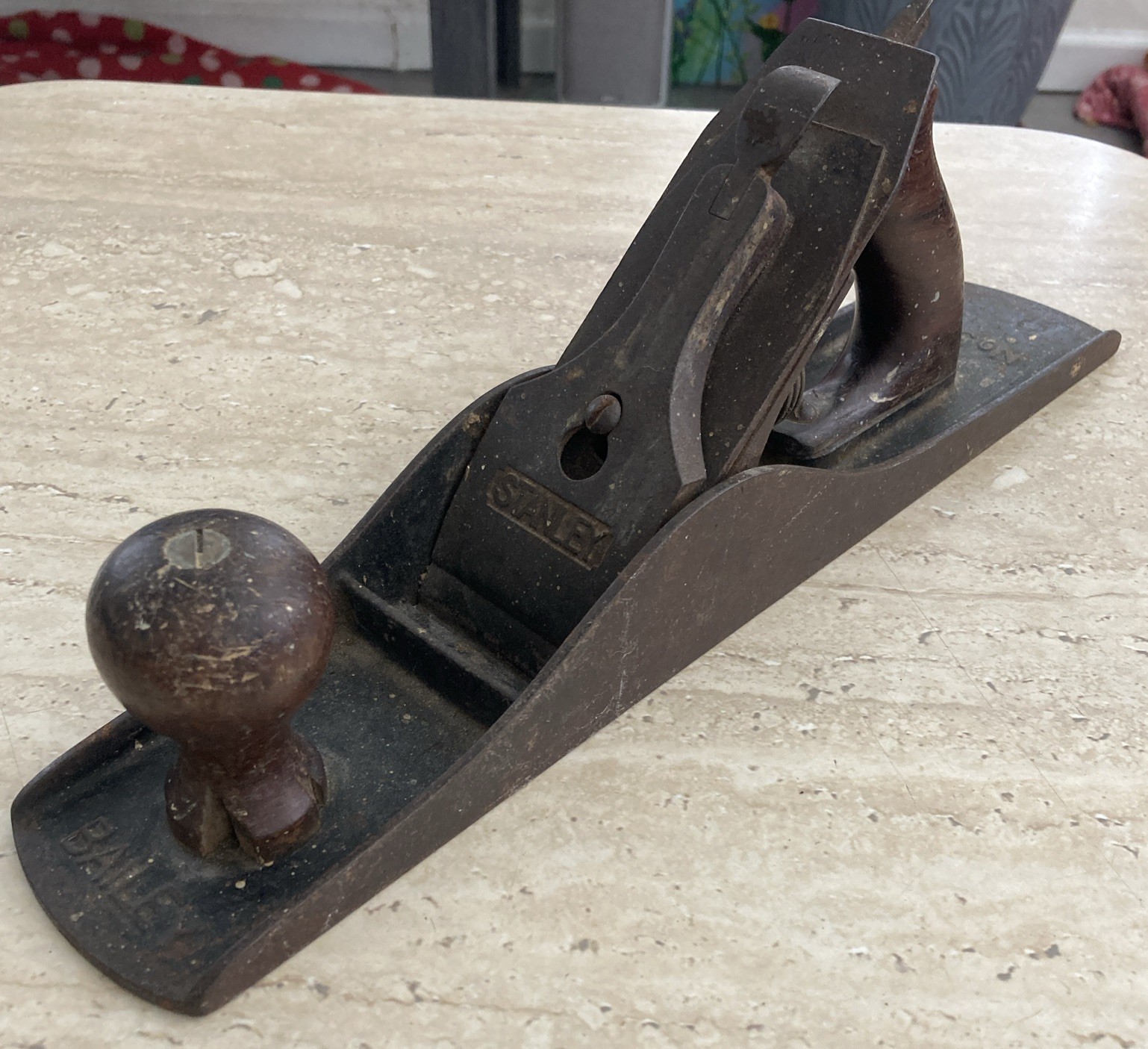 Stanley Bailey No. 5 1/2 11 Corrugated Bottom Plane (1910-1918)