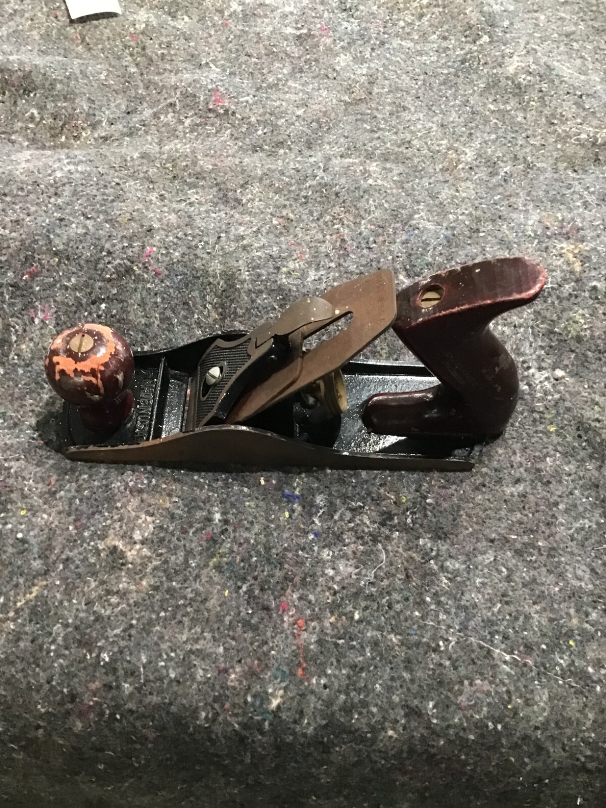 STANLEY DEFIANCE 2″ HAND PLANE WIDE MAHOGONY HANDLE Ships Free!! 1010