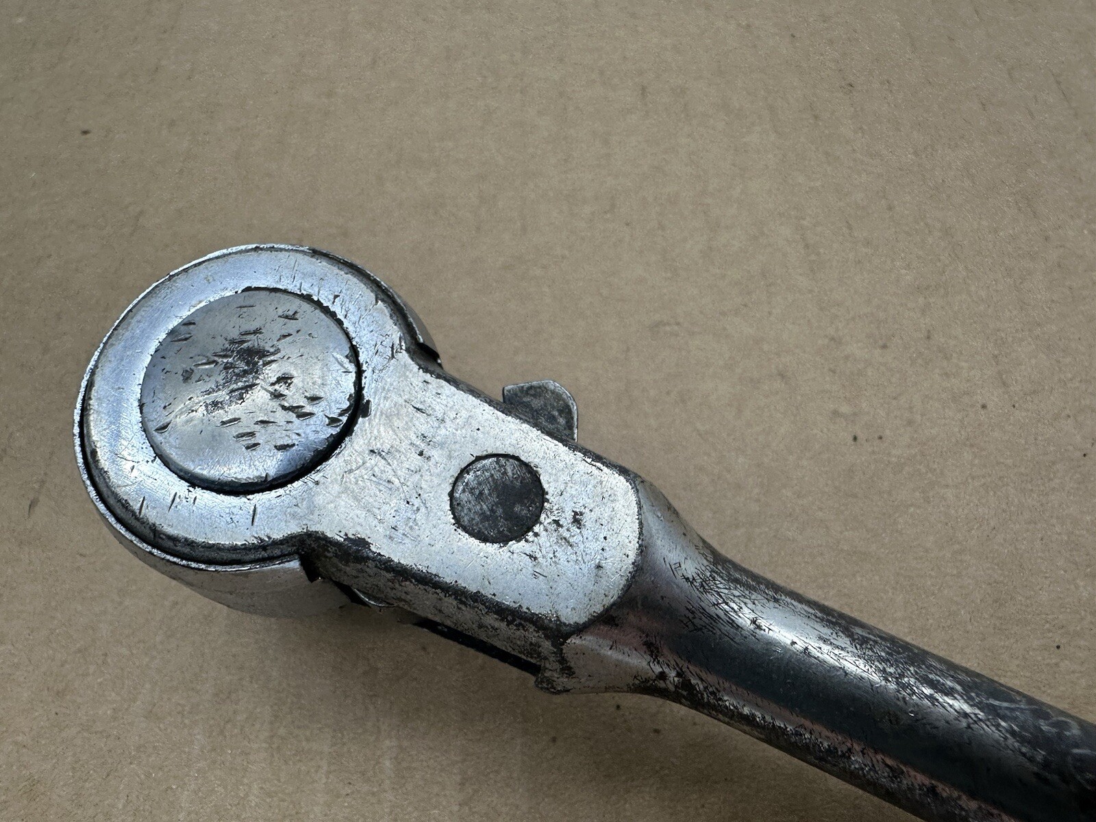 Vintage P&C 6211 Open Gear 1/2″-Drive Reversible Socket Ratchet Wrench USA