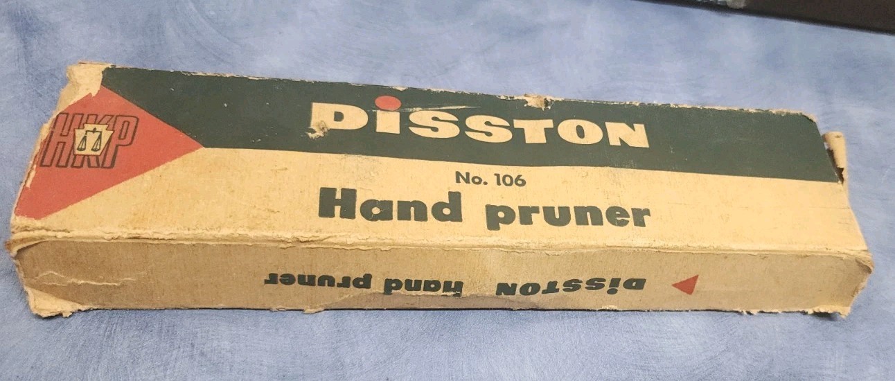 Vintage Disston No. 106 Hand Pruner H.K. Porter Era WITH ORIGINAL BOX NOS USA 9″