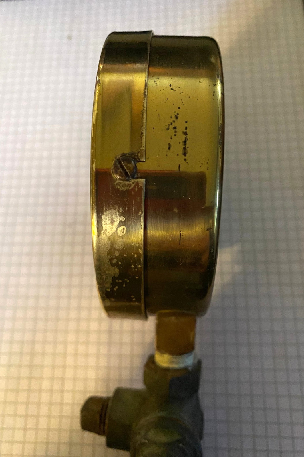 Star Sprinkler Corp Water Gauge w/ Valve 1972 Marsh Instrument Co 300 psi works
