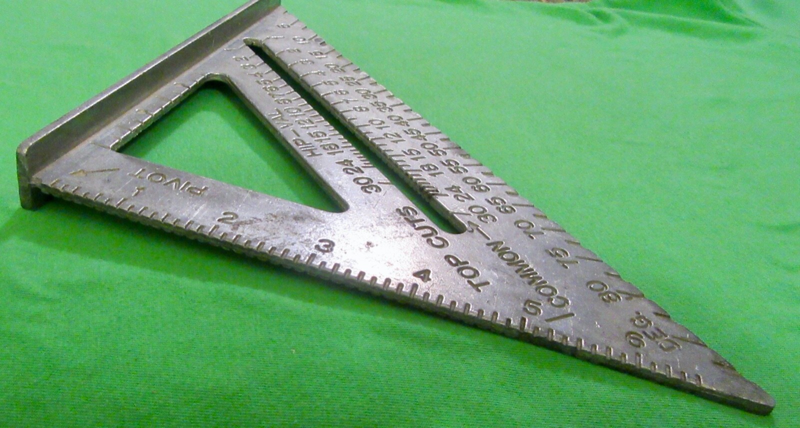 Vintage HIP-VAL Aluminum Alloy 7 Inch Square