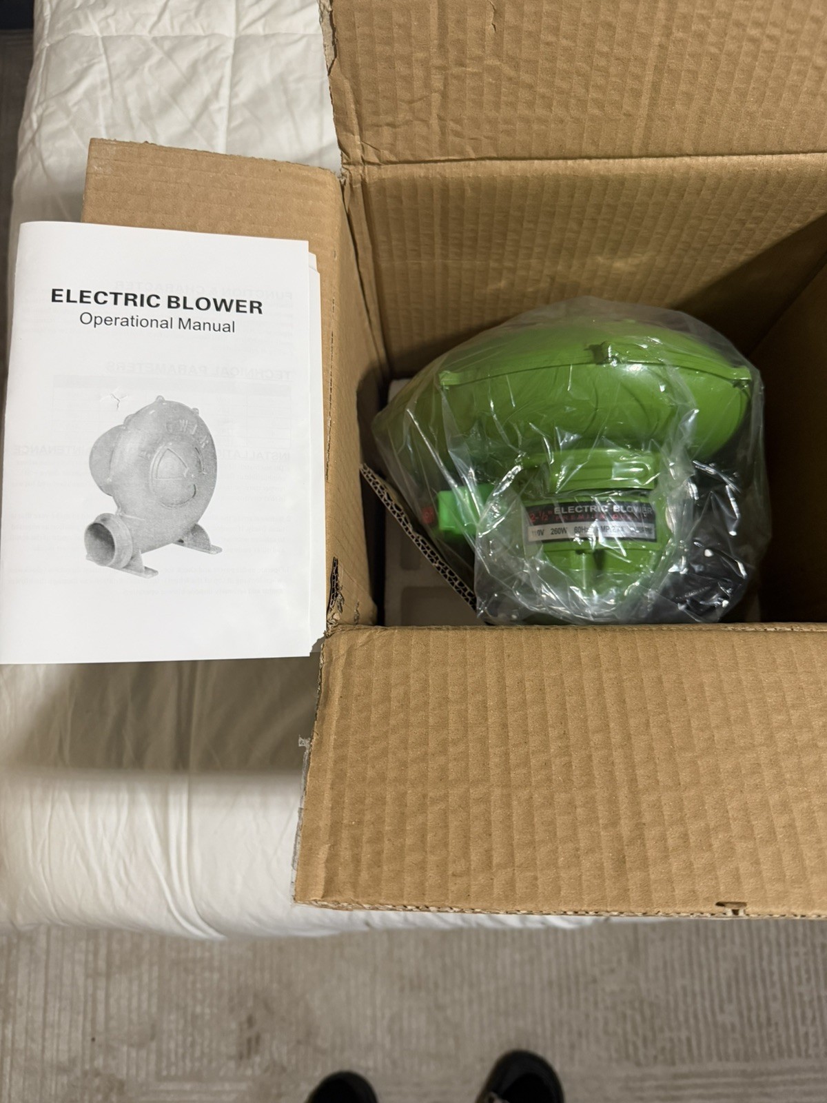 110V 250W US Electric Blacksmith Forge Air Blower Blacksmithing Coal Forge Fan