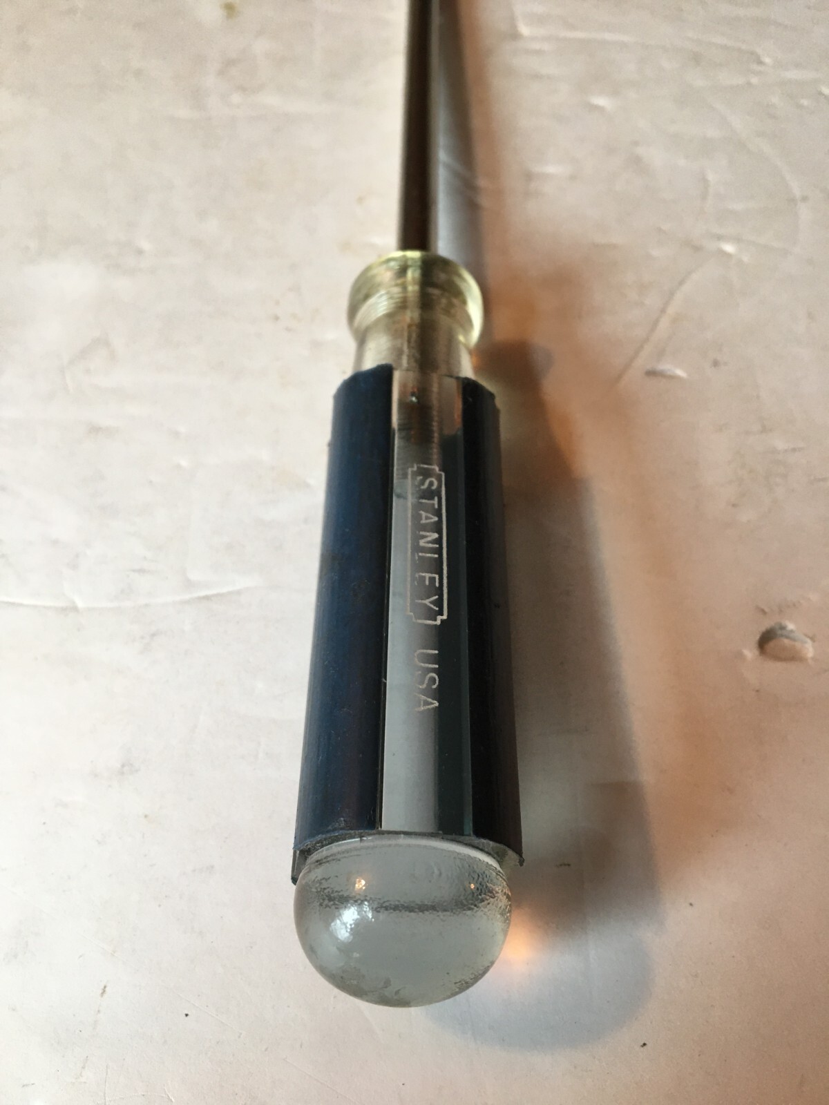 Stanley Phillips ScrewDriver 10 Inch Rubber/Plastic Handle USA